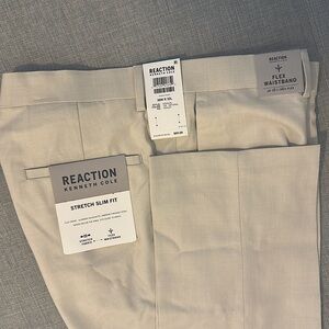 Kenneth Cole Reaction - Men's slim-fit Stretch Dress Pants - 36x32